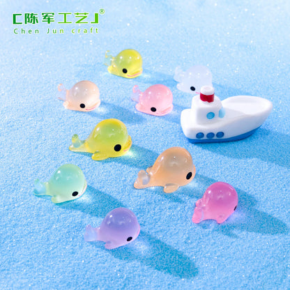 Miniature Glow Resin Fish (1pc)