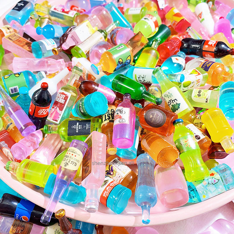 Collection of Miniature Mini Cool Drinks in different colours.