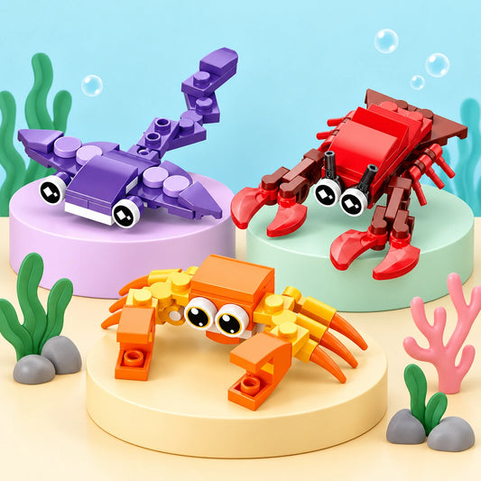 Marine Wildlife Crustacean Pack (3 in 1 set)
