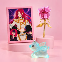 Pink Glamour & Everlasting Rose (3 in 1)