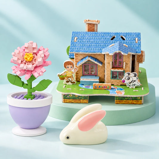 Blush Bloom & Bunny Trio (3 in 1)