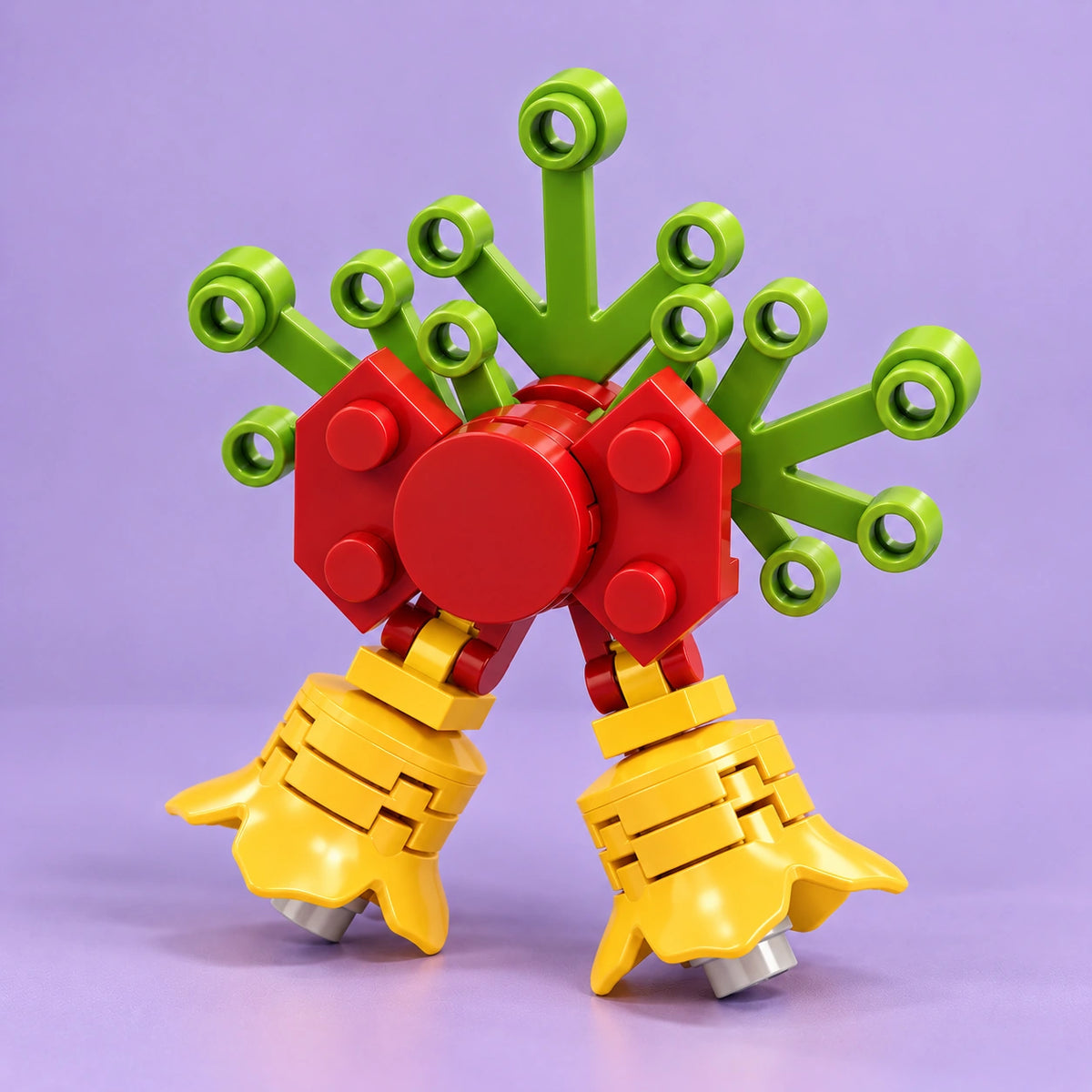 Golden Jingle Bells Christmas Building Block (1Pc)
