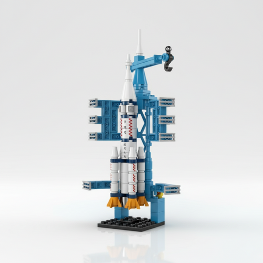 Space Rocket Building Block(1Pc)