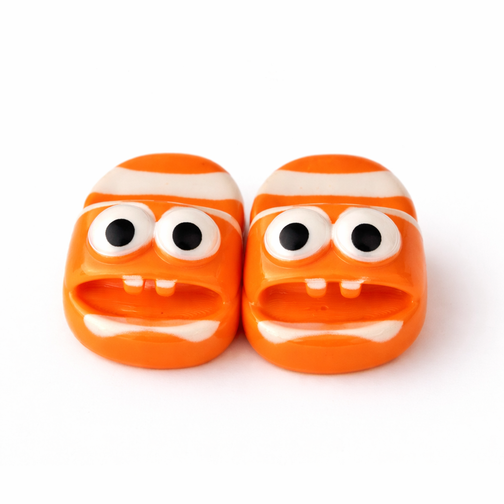 Miniature Mini Shoes (1Pc) on the white background.