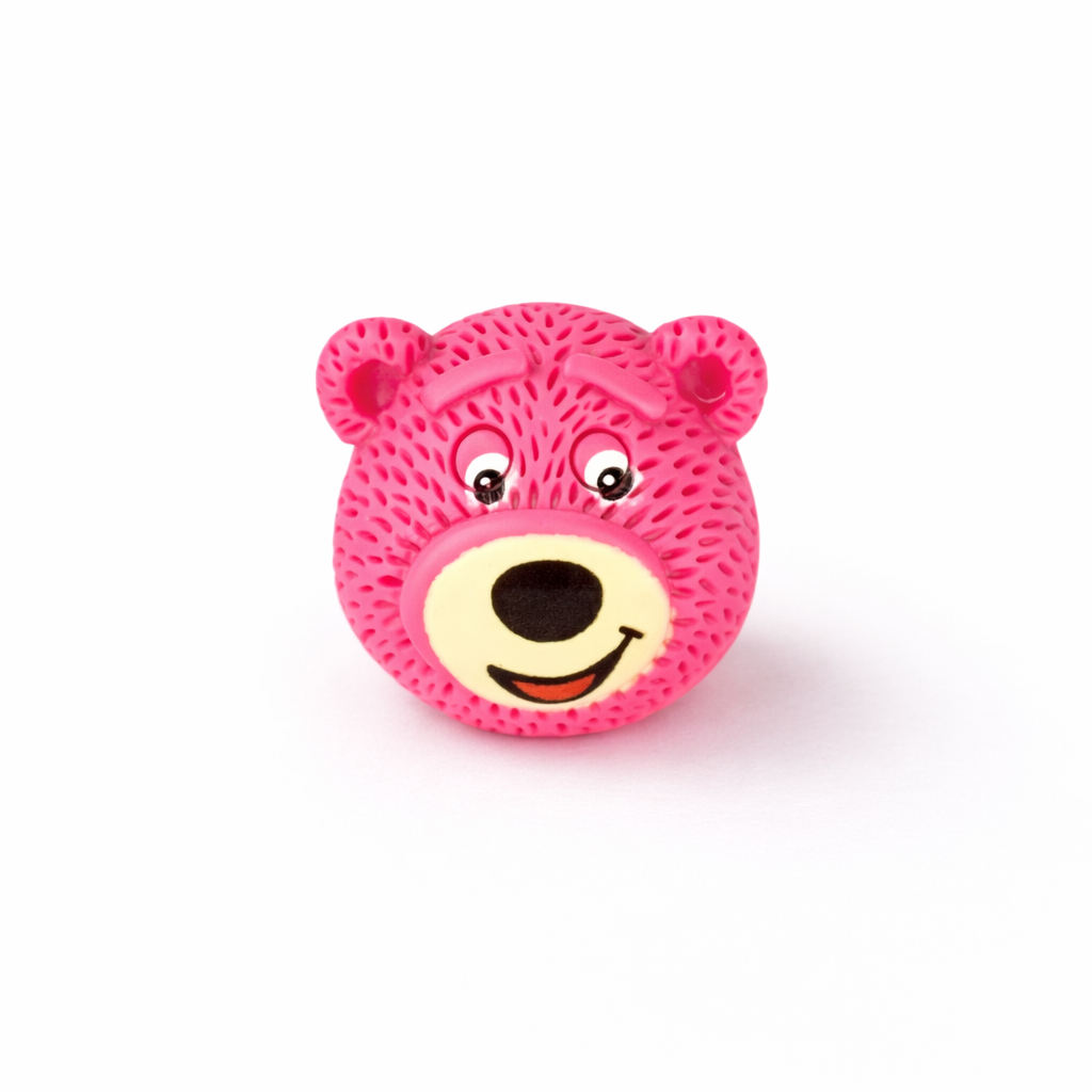 Miniature Bear Head (1PC) on the white background.