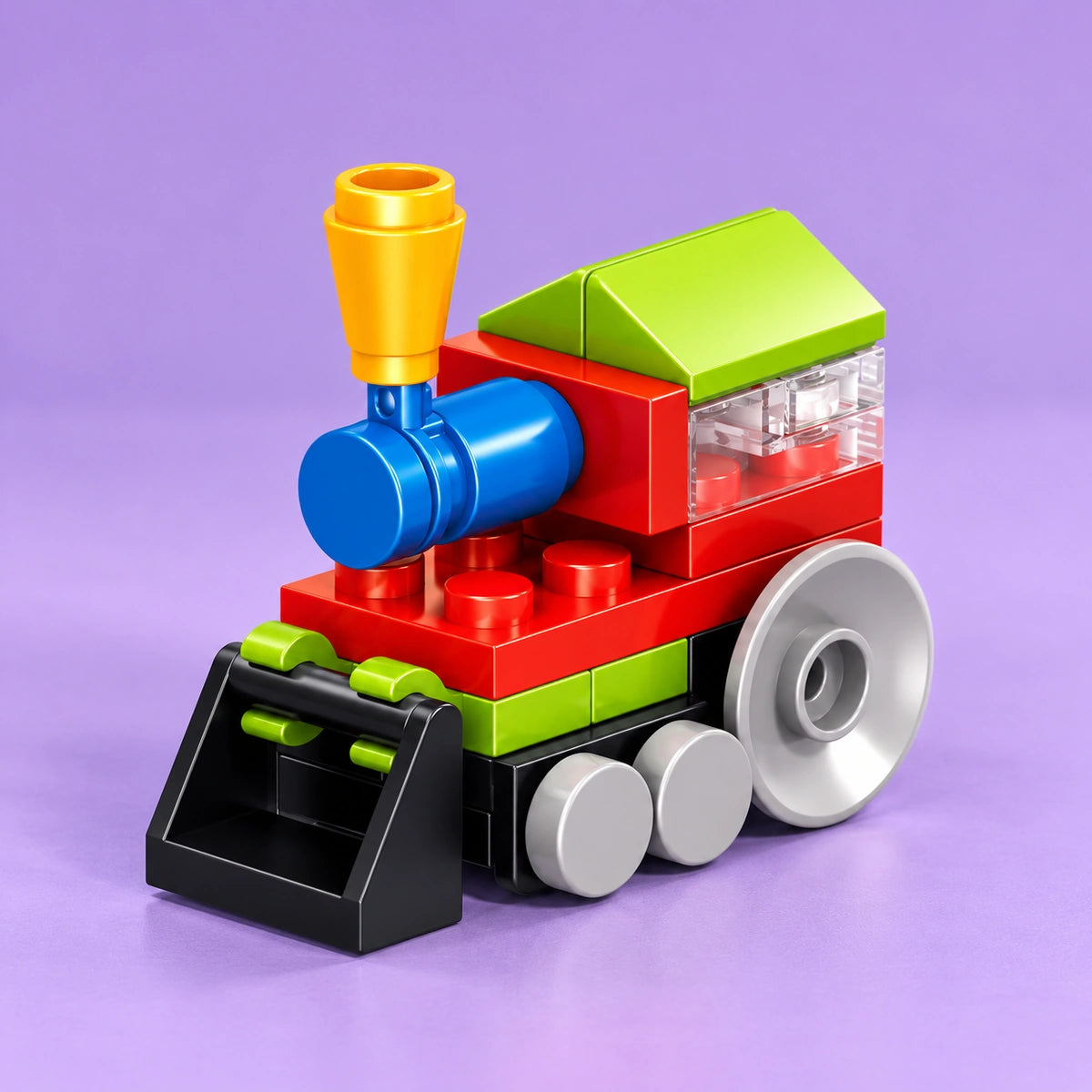 Santa Train Christmas Building Block (1Pc)