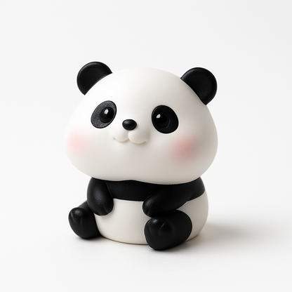 Image of a Black and white Panda Miniature